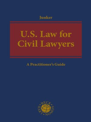cover image of U.S. Law for Civil Lawyers